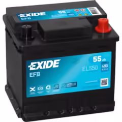 Test Exide Start-Stop EFB 12V 55Ah 480A Recenzia Exide Start-Stop EFB 12V 55Ah 480A