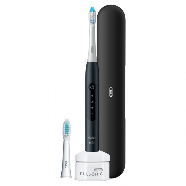 Test Oral-B Pulsonic Slim Luxe 4500 Matte Black Recenzia Oral-B Pulsonic Slim Luxe 4500 Matte Black