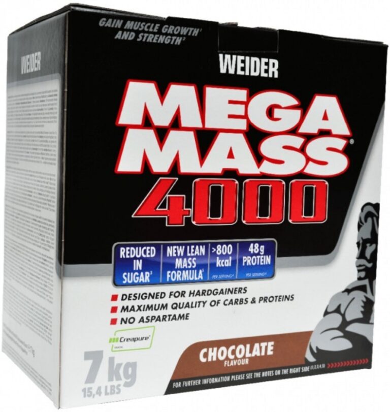 Test WEIDER MEGA MASS 4000 Recenzia WEIDER MEGA MASS 4000