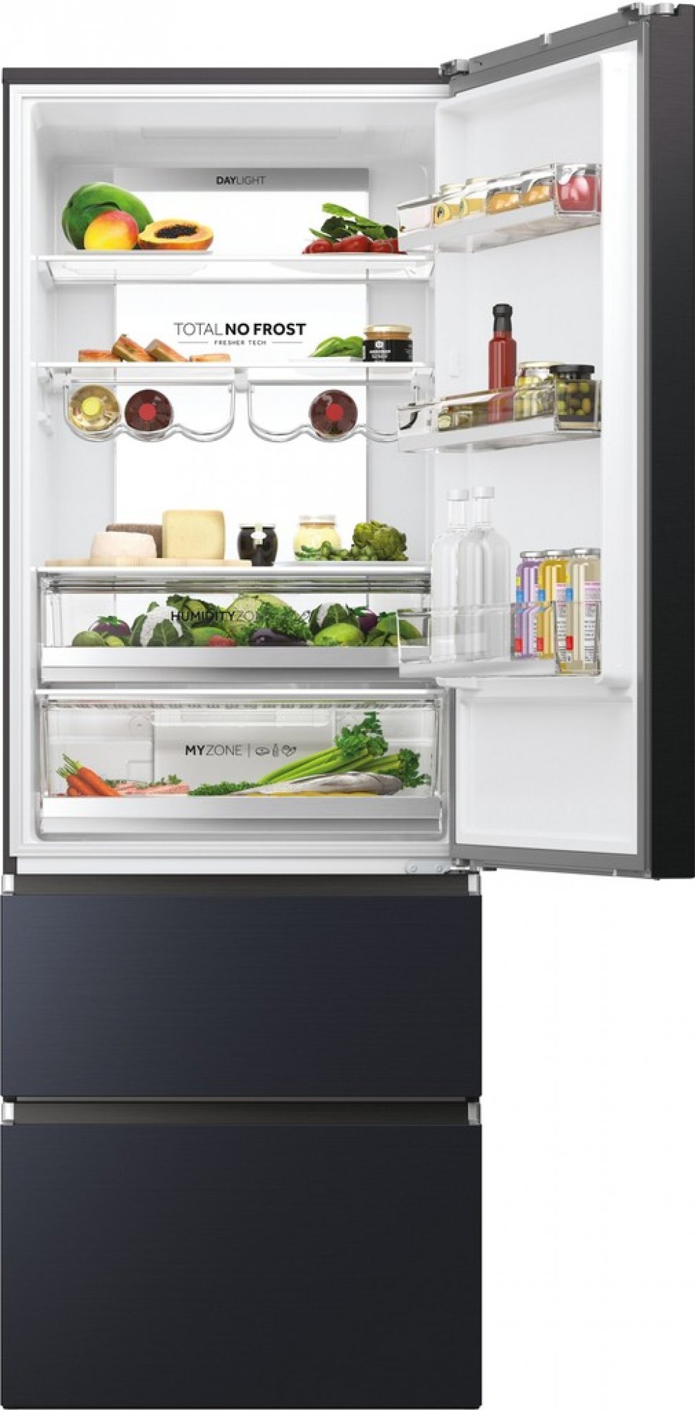 Ukážka zaplnenia chladiacej časti Vyobrazenie Ukážka zaplnenia chladiacej časti