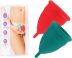 Test IntimFitness menštruačné kalíšky sada zelený 25 ml + červený 30 ml Recenzia IntimFitness menštruačné kalíšky sada zelený 25 ml + červený 30 ml
