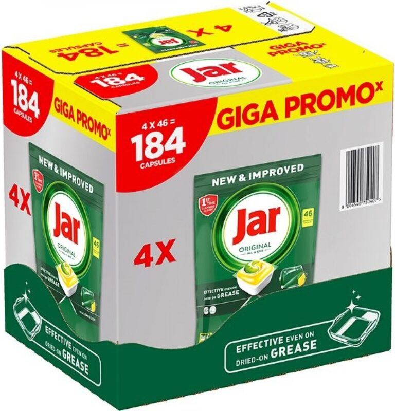 Test Jar Original kapsule Lemon 184 ks Recenzia Jar Original kapsule Lemon 184 ks
