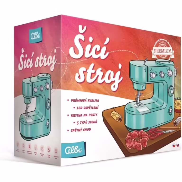 Test ALBI Šijací stroj Recenzia ALBI Šijací stroj