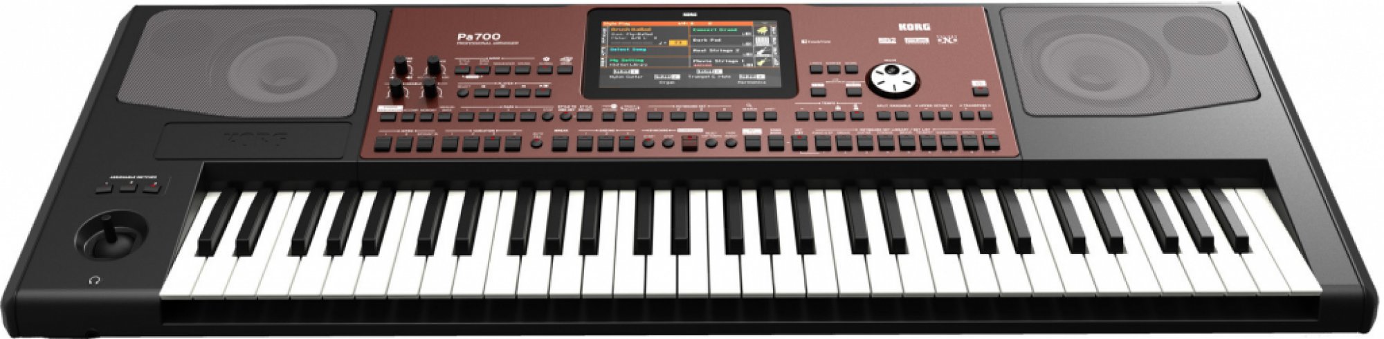 Klávesy s LCD displejom a programovateľnými tlačidlami Vyobrazenie Klávesy s LCD displejom a programovateľnými tlačidlami