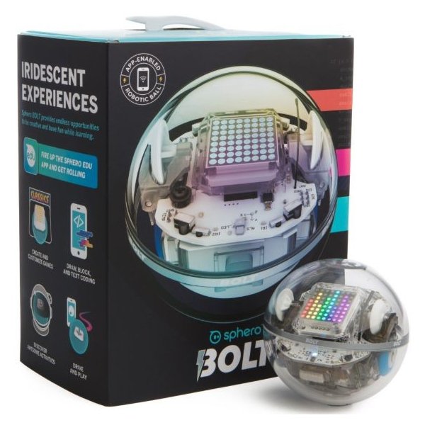 Test Sphero BOLT inteligentná robotická guľa Recenzia Sphero BOLT inteligentná robotická guľa