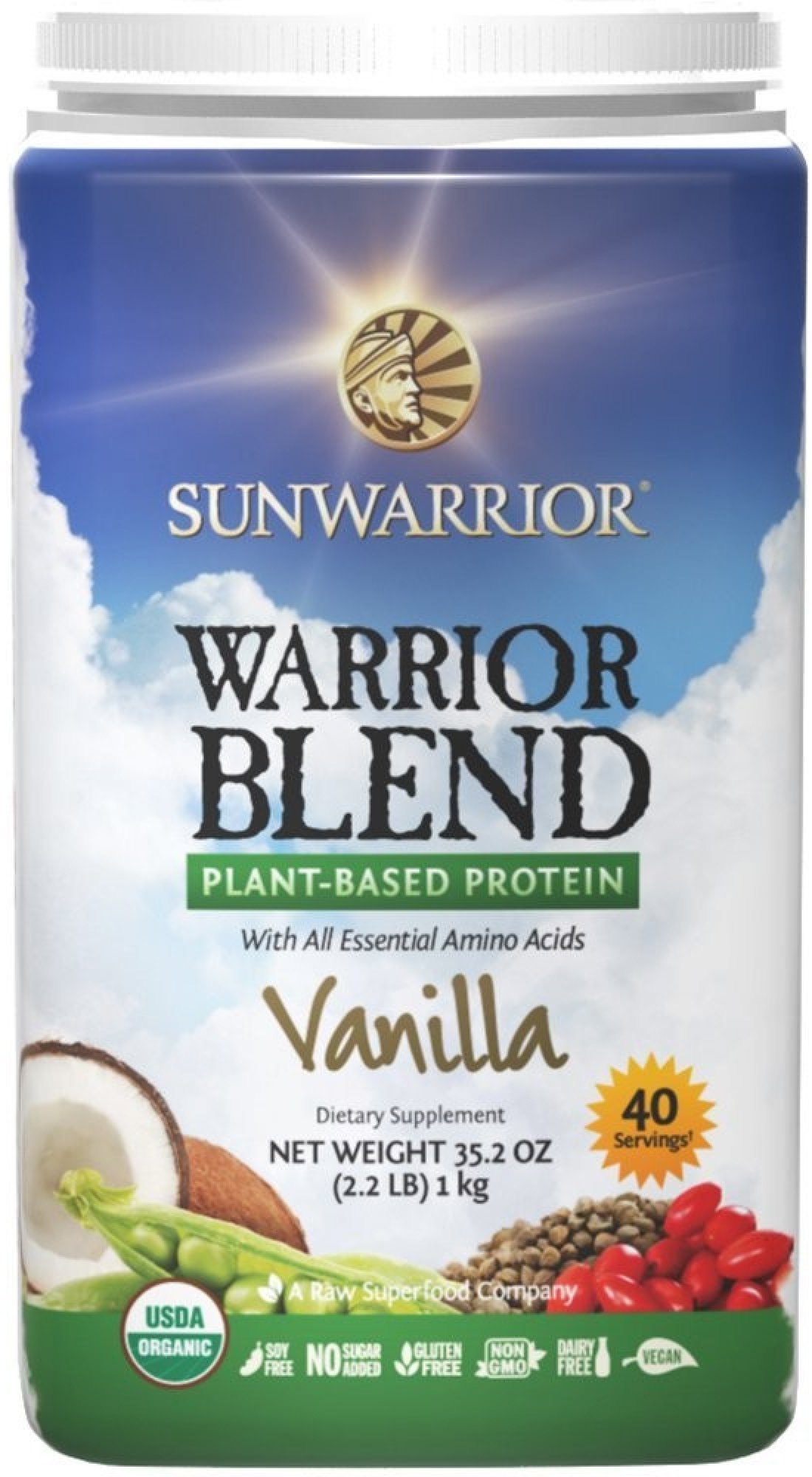 Test Sunwarrior Protein Blend BIO 750 g Recenzia Sunwarrior Protein Blend BIO 750 g