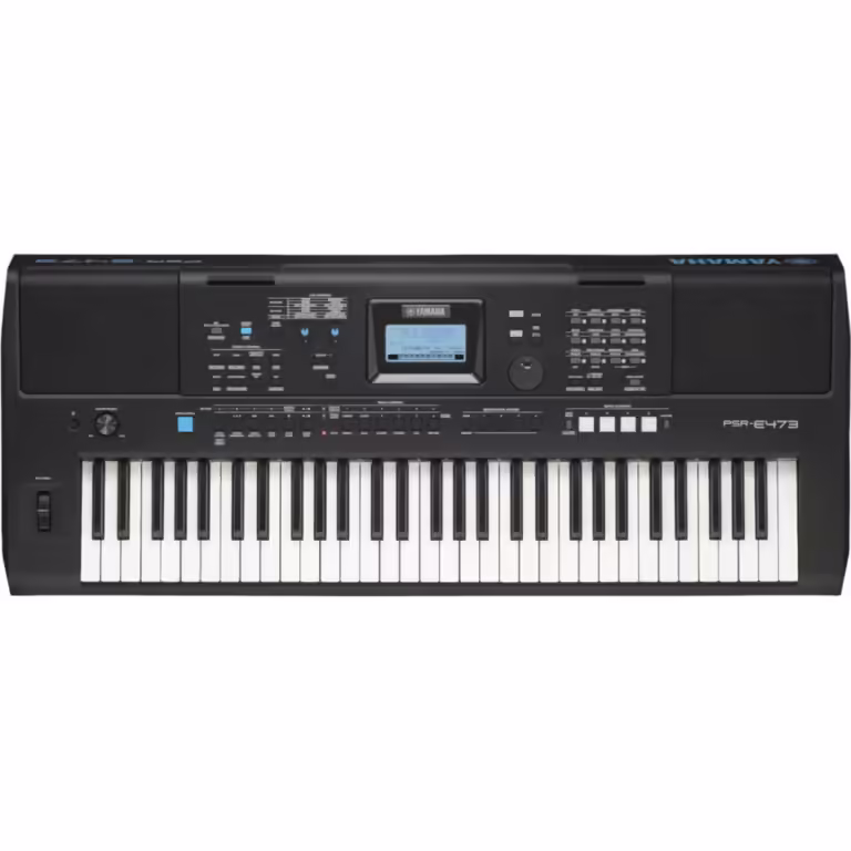 Test Yamaha PSR-E473 Recenzia Yamaha PSR-E473