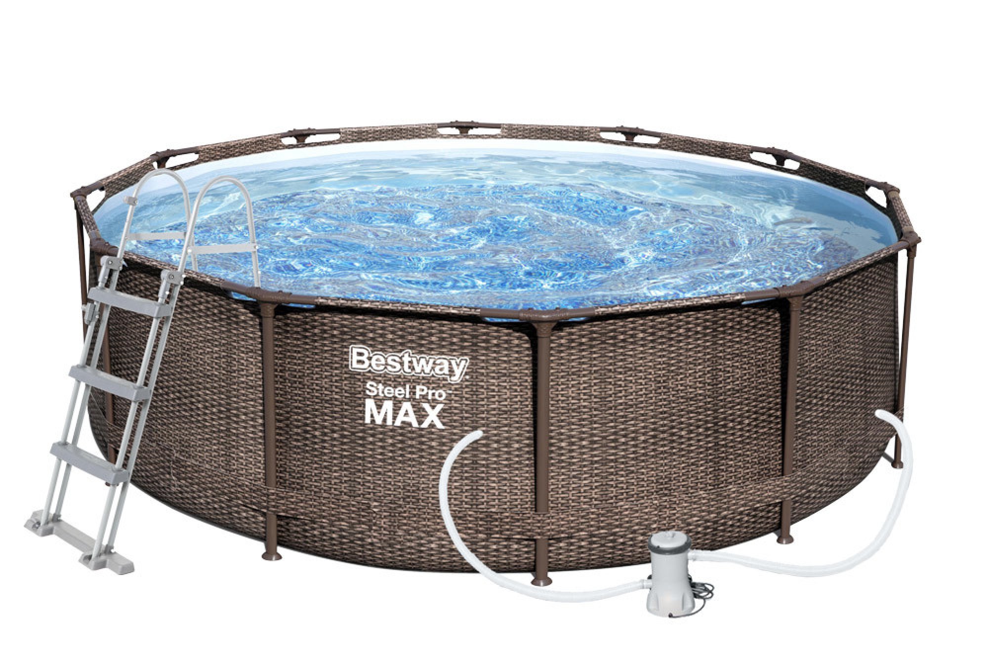 Test Bestway Steel Pro Max Rattan 3,66 x 1 m 56709 Recenzia Bestway Steel Pro Max Rattan 3,66 x 1 m 56709