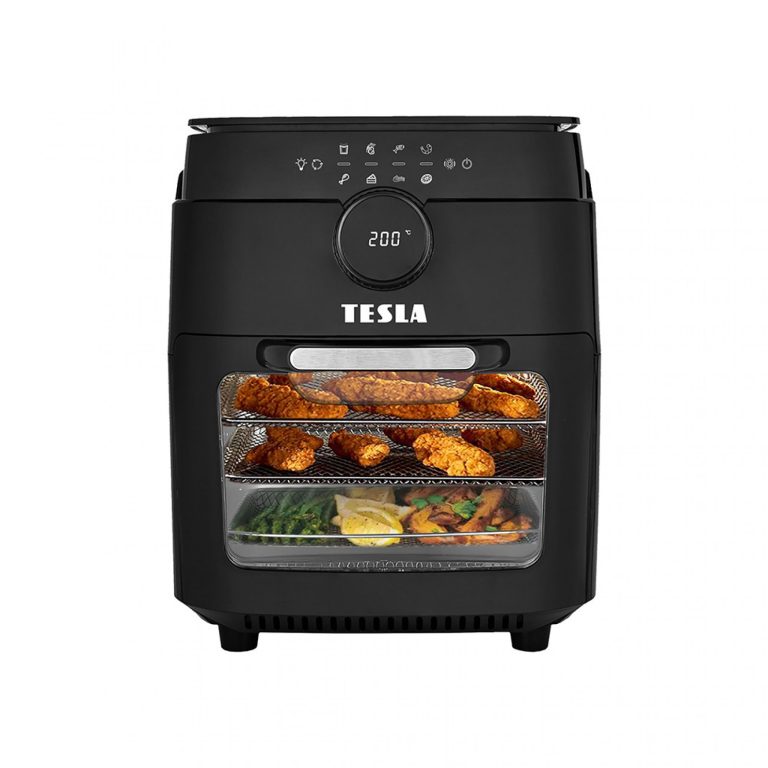 Test TESLA AirCook & Grill QG800 WiFi Recenzia TESLA AirCook & Grill QG800 WiFi
