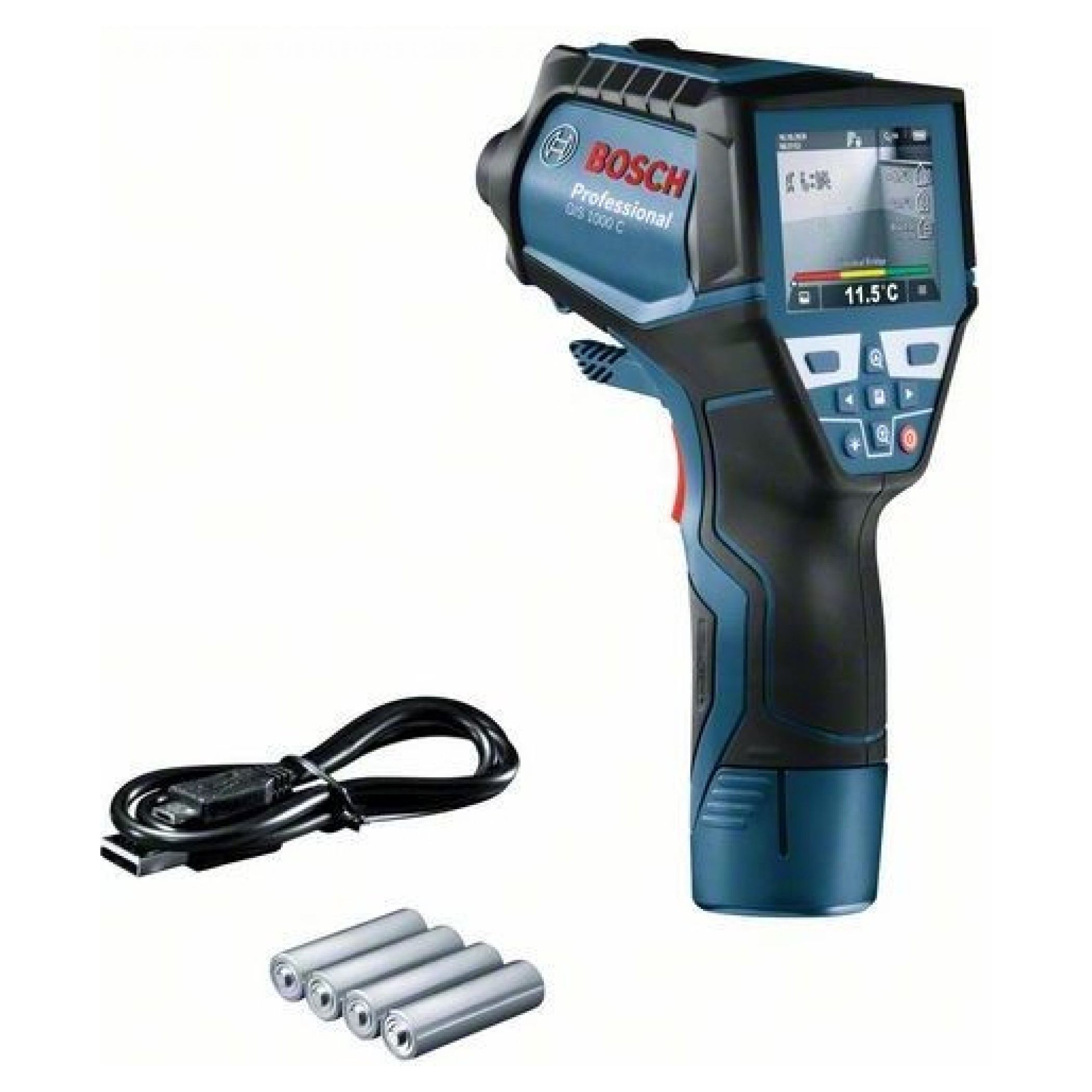 Bosch 1000 C Professional je možné nabíjať zo siete Vyobrazenie Bosch 1000 C Professional je možné nabíjať zo siete
