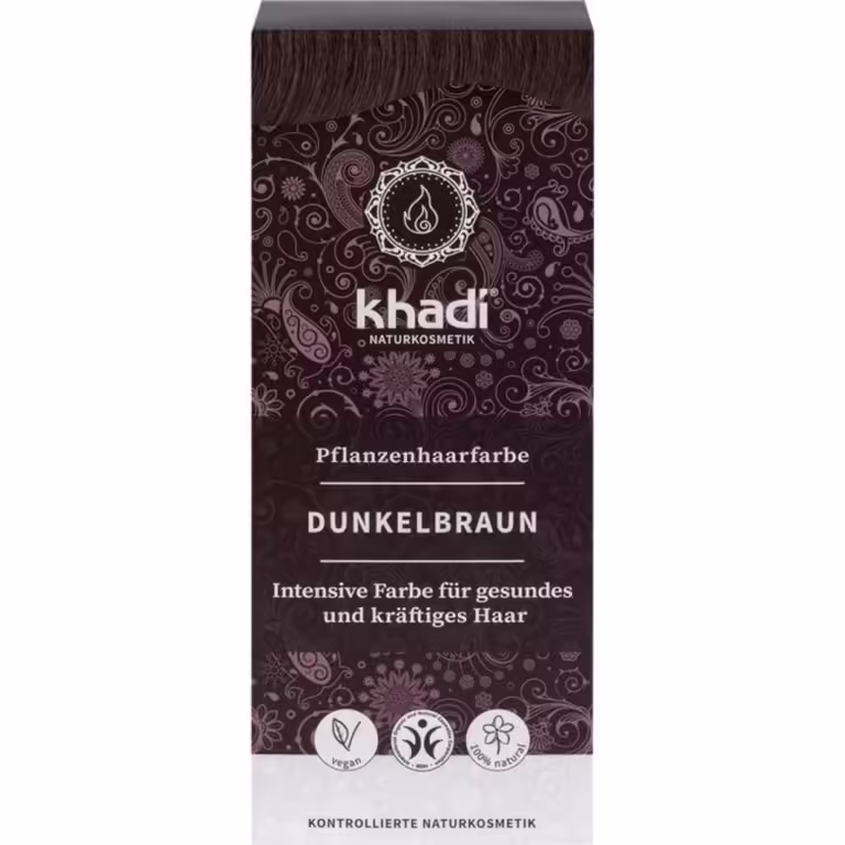Test Khadi rastlinná farba na vlasy tmavohnedá 100 g Recenzia Khadi rastlinná farba na vlasy tmavohnedá 100 g