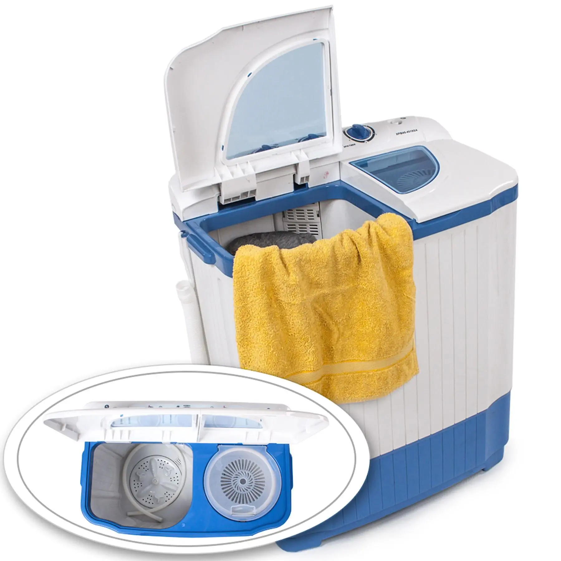 Minipráčka do domácnosti - do garsónky, na chatu, na študentský internát Vyobrazenie Minipráčka do domácnosti - do garsónky, na chatu, na študentskú internát