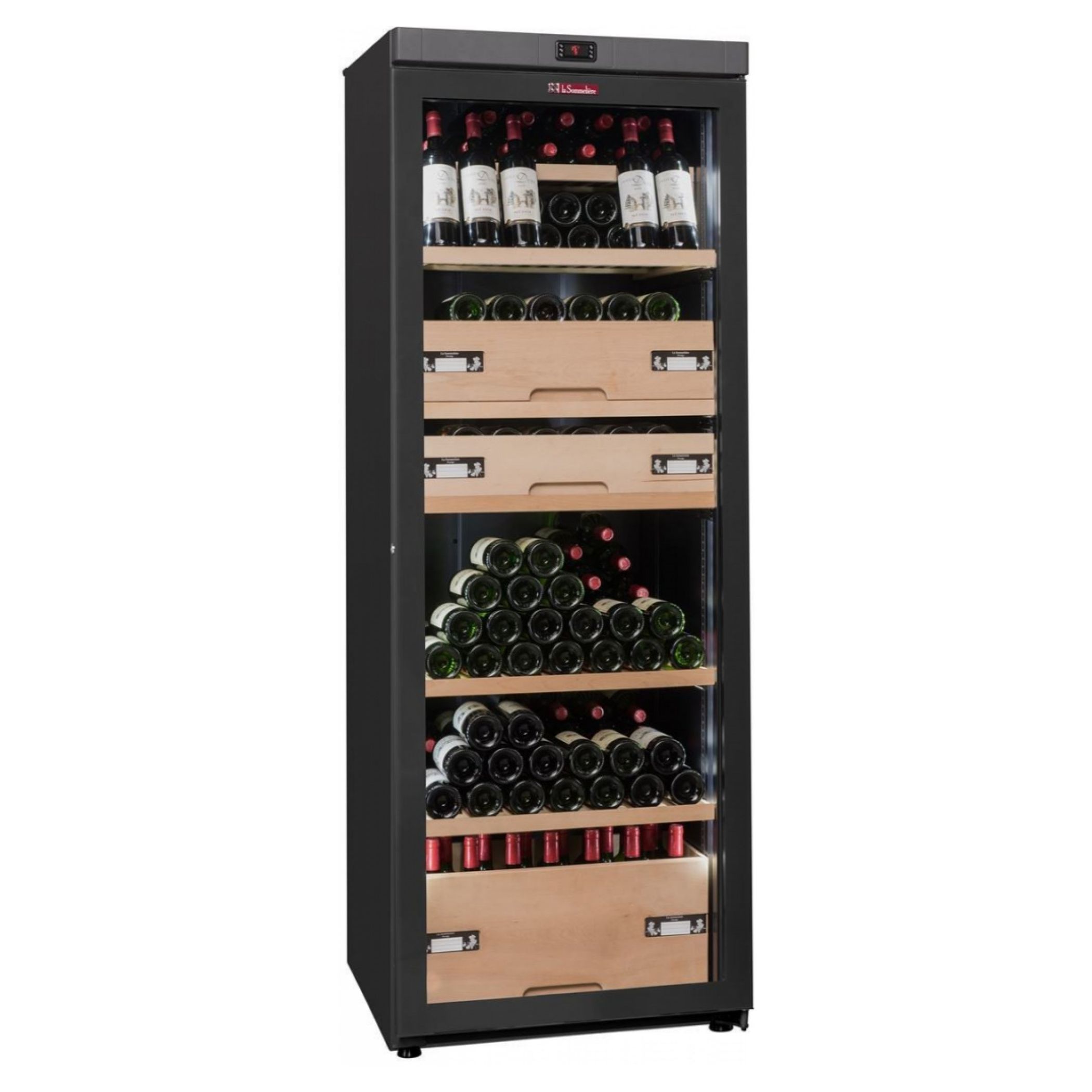 Profesionálna vinotéka na 329 fliaš Vyobrazenie Profesionálna vinotéka na 329 fliaš