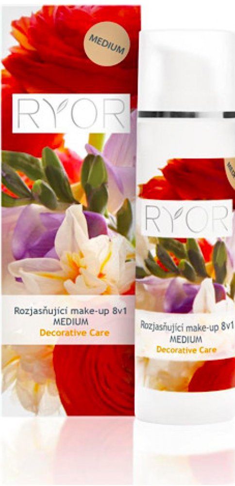 Recenzia RYOR Decorative Care rozjasňujúci make-up 8v1