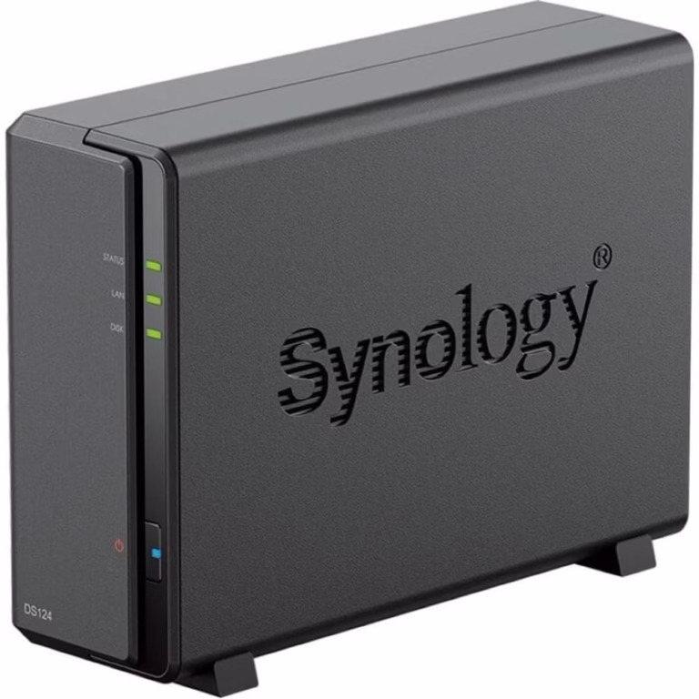 Test Synology DiskStation DS124 Recenzia Synology DiskStation DS124