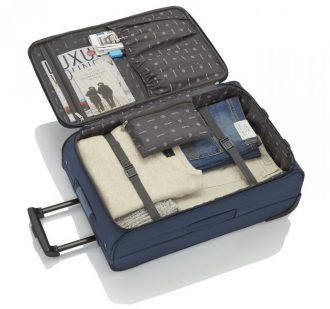 Travelite Orlando M 58l vnútorné usporiadanie Vnútro kufra