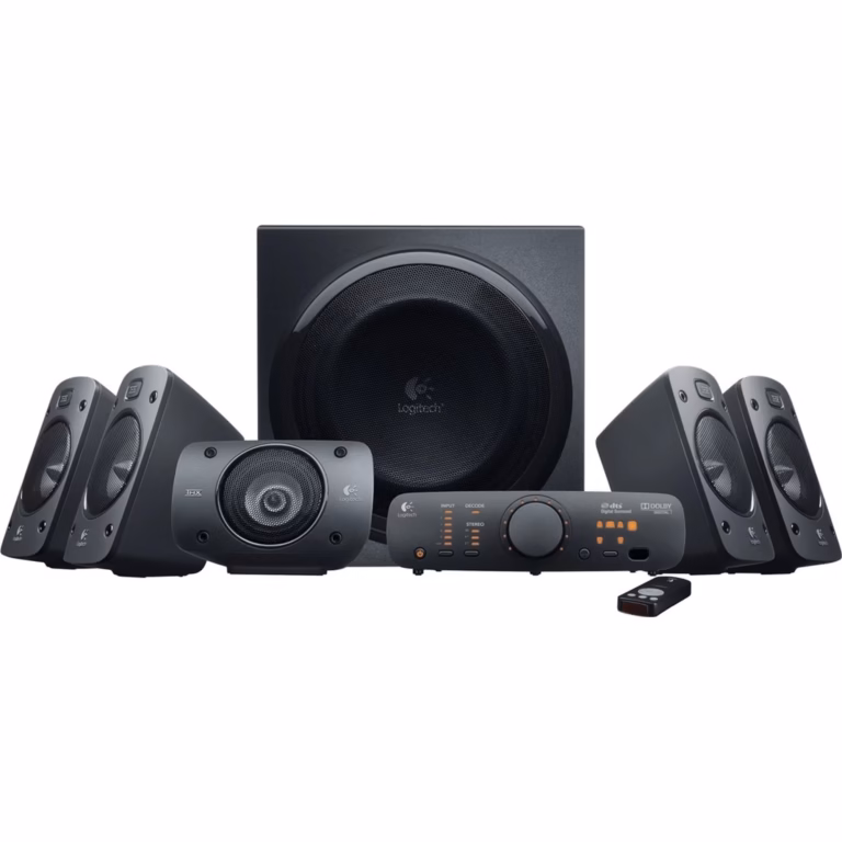 Test Logitech Z-906 Recenzia Logitech Z-906