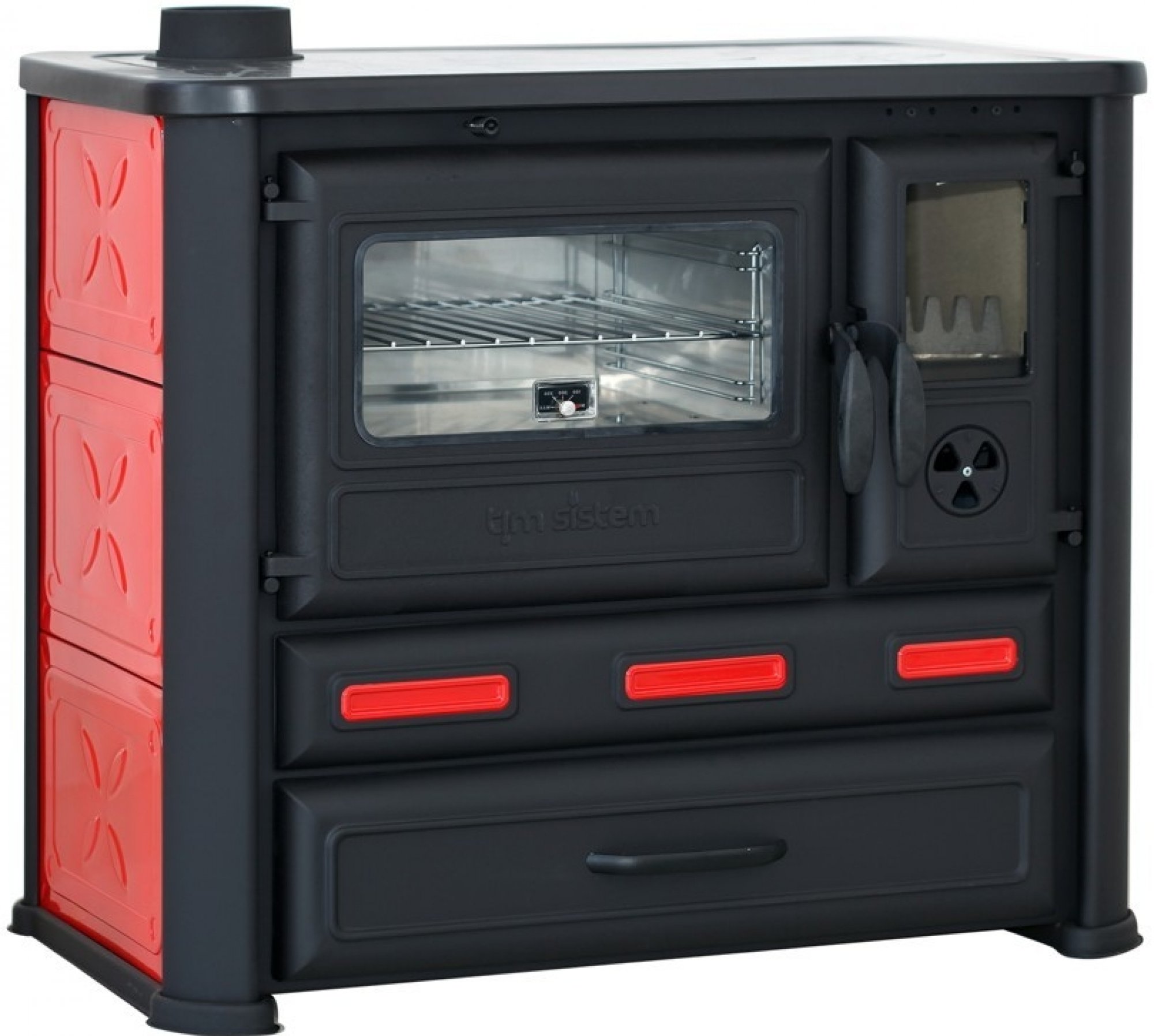 Vyobrazenie Sporák bez výmenníka Timsistem Alma Mons (Rozdiel vizuálne nie je vidieť)