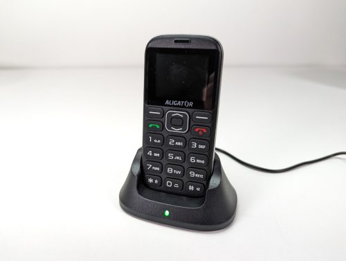 Telefón v nabíjacom stojane