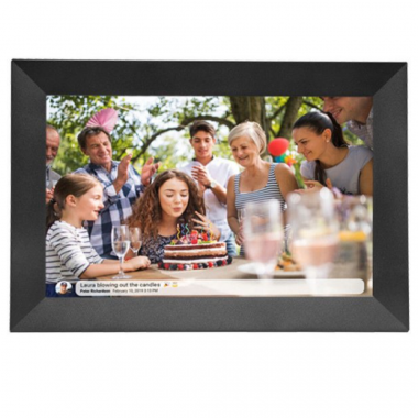 Digitálny fotorámik so skosenými hranami