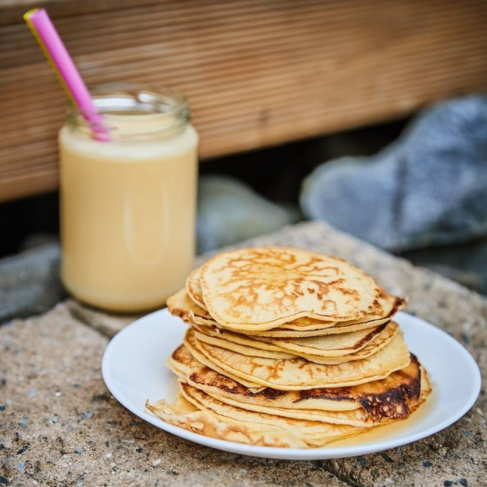 Instantné proteínové palacinky