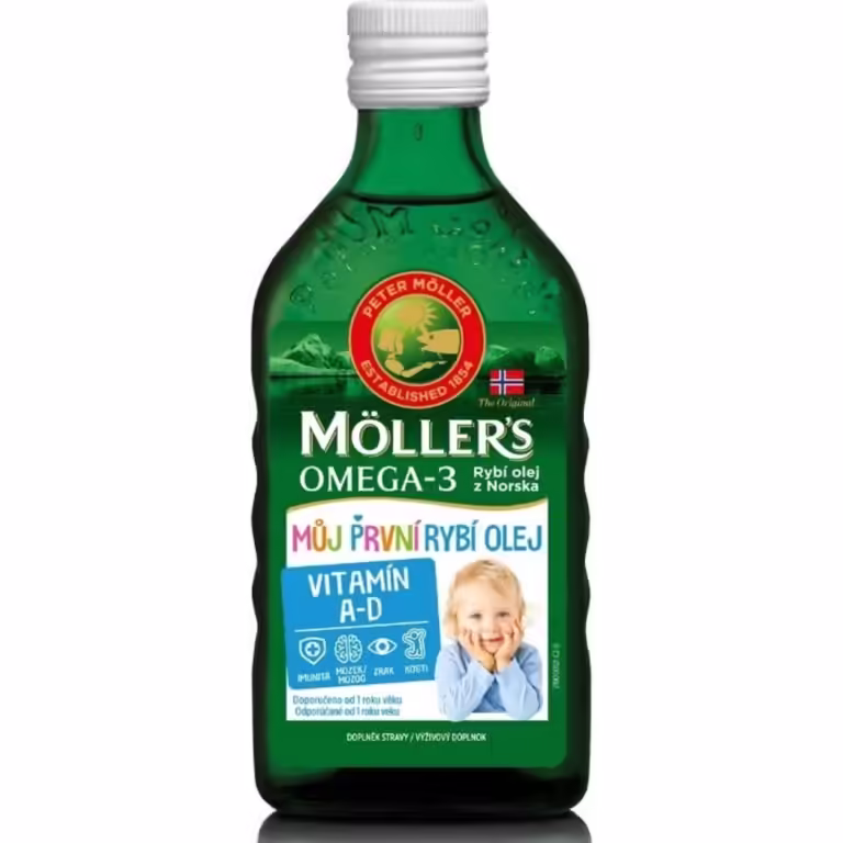 Test Mollers Omega 3 Môj prvý rybí olej Recenzia Mollers Omega 3 Môj prvý rybí olej