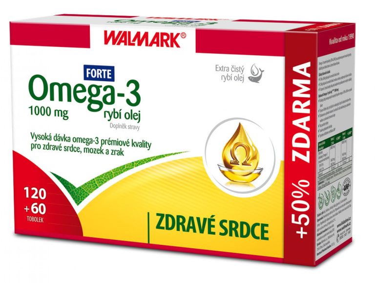 Test Walmark Omega 3 Forte Recenzia Walmark Omega 3 Forte