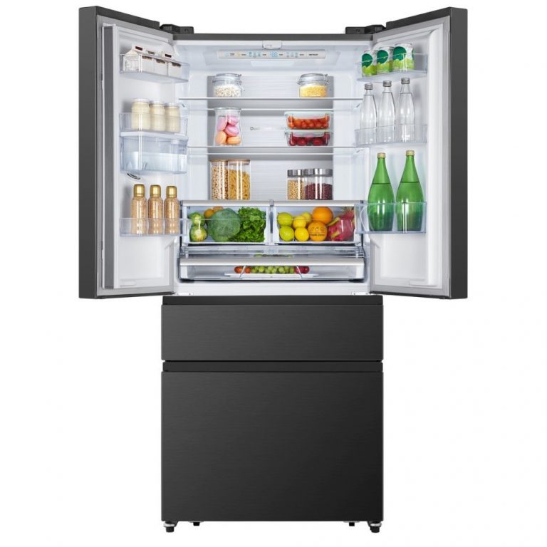 Vyobrazenie vnútorného priestoru chladničky Hisense RF540N4WF1