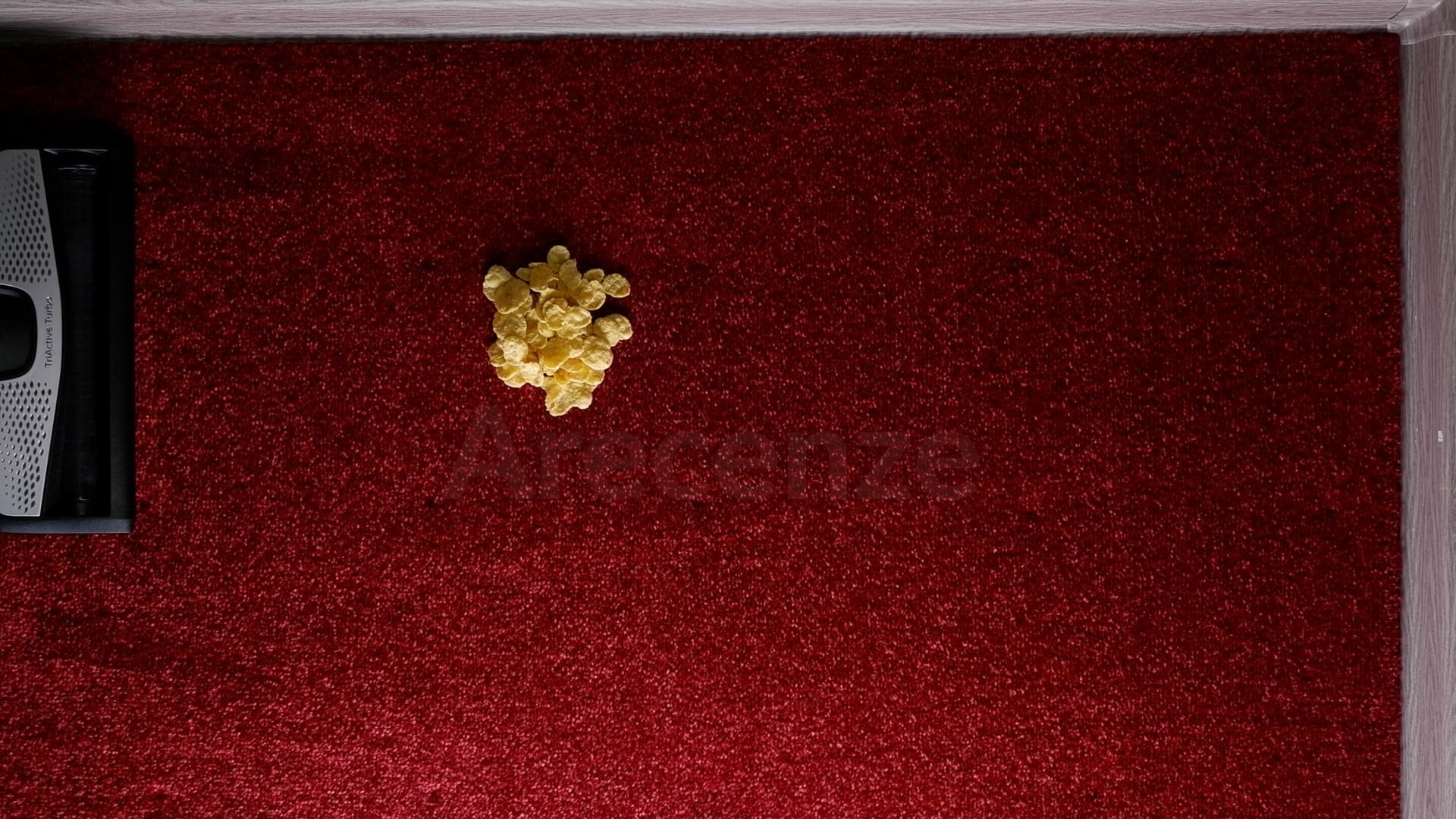 Cornflakes na koberci pred testom Vyobrazenie Cornflakes na koberci pred testom