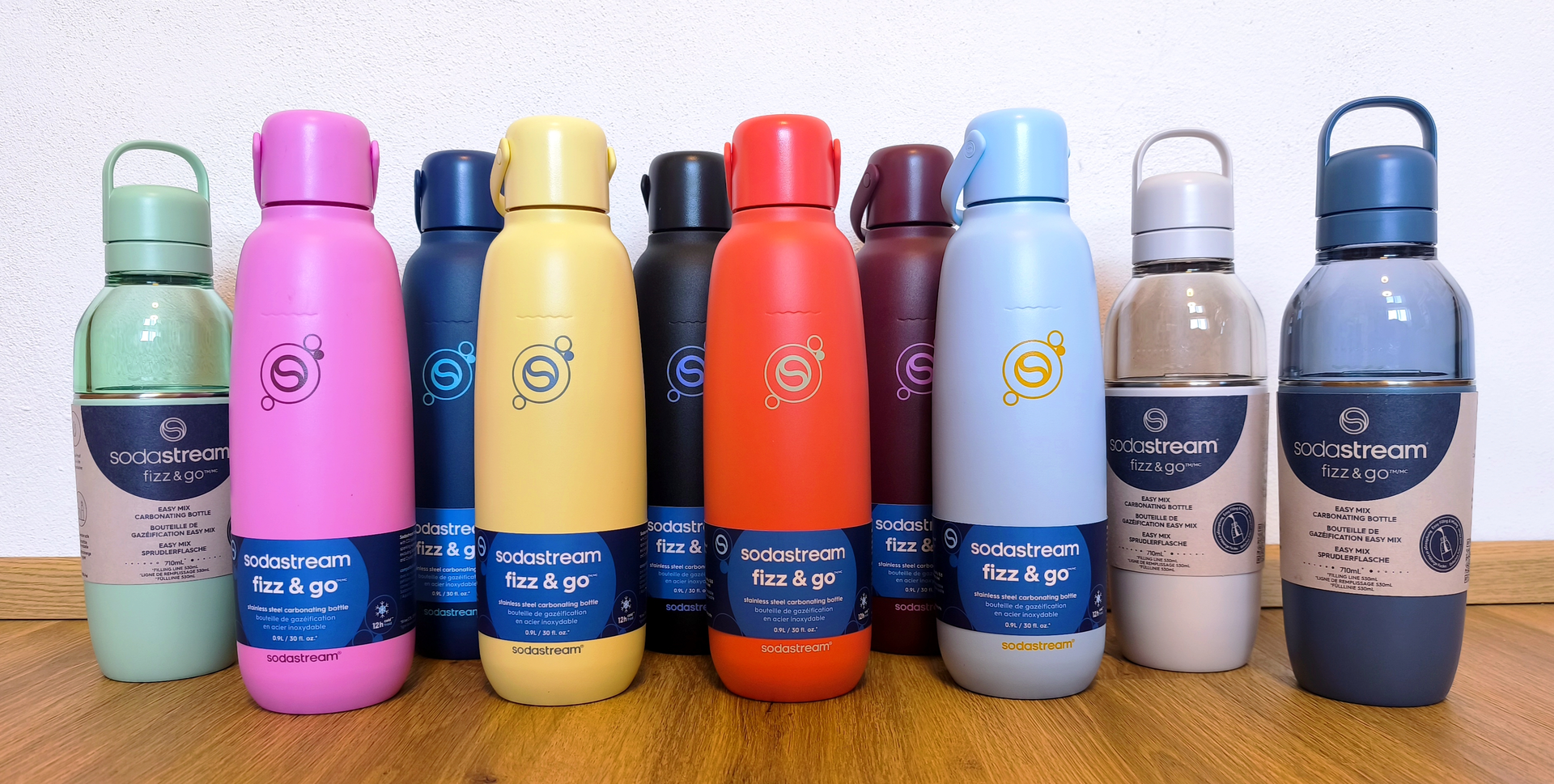 Test fliaš SodaStream FIZZ&GO 2026: Štýlové fľaše na perlivú vodu obstáli v&nbsp;štvorčlennej rodine